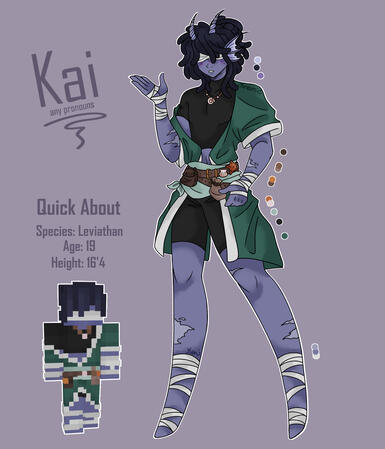 Kai - Reference Sheet